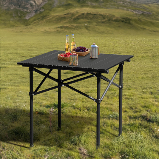 Table de camping noire à roulettes 50 x 50 x 50 cm
- 50x50x50cm Black Camping Roll Table