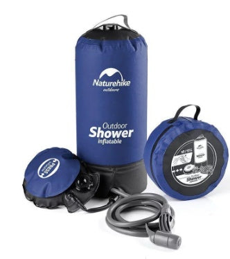 Douche de camping pliable et compact
- Foldable and compact camping shower