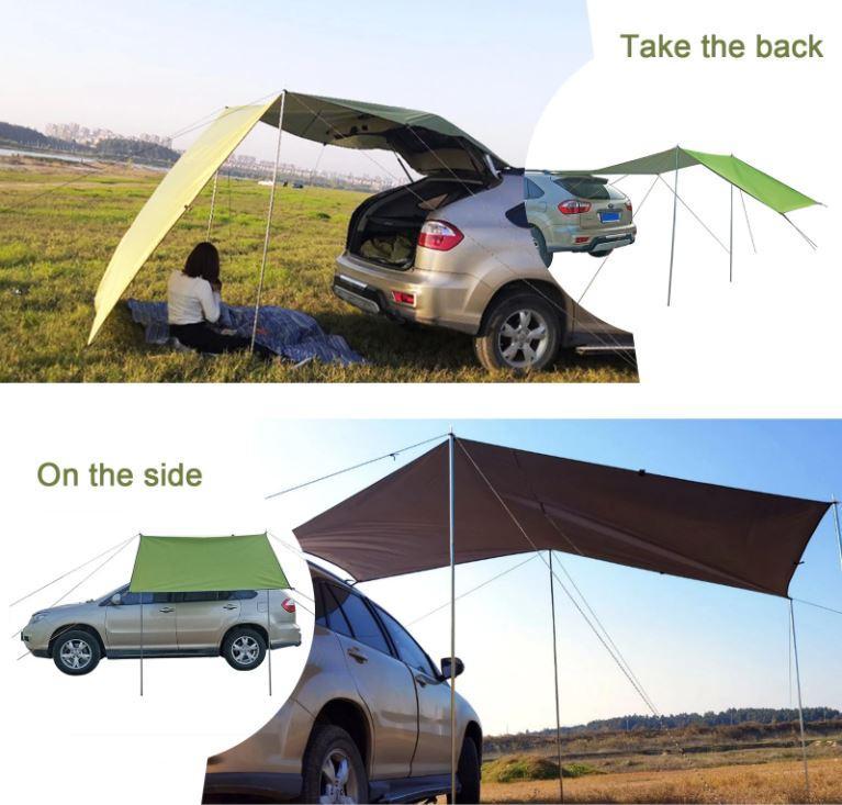 Auvent de tente latérale pour camping-car extérieur
- Outdoor Camper Tail Tent Side Tent Canopy