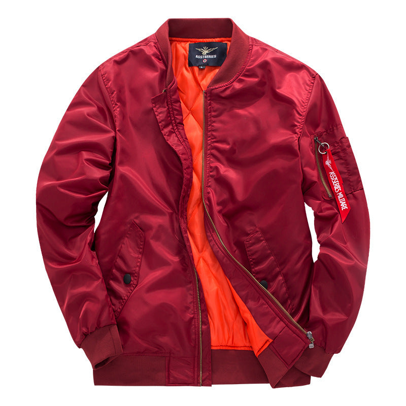 Automne et hiver pour hommes, sport, pilote Air Force One MA1
- Men's autumn and winter, sports, Air Force One MA1 pilot