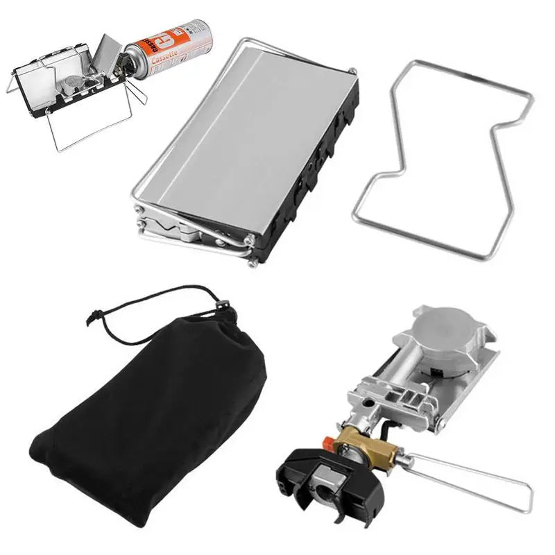 2600 W Réchaud à gaz pliable pour camping
- Portable 2600W Camping Gas Stove Foldable Burner