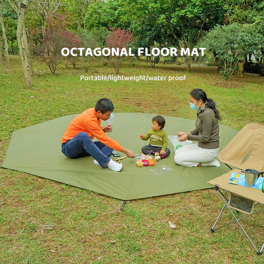 Tapis de tente de camping en plein air, tapis surdimensionné, tissu Oxford, imperméable, résistant à l'humidité
- Outdoor Camping Tent Mat, Oversized Mat, Oxford Cloth, Waterproof, Moisture-Resistant