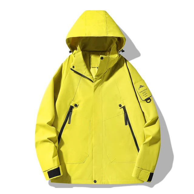 Vestes imperméables unisexes, Escalade, Randonnée, Camping, Trekking, Manteaux de pluie, coupe-vent
- Unisex waterproof jackets Climbing hiking camping Trekking Windbreaker Women Men outdoor windproof rain coats Antifouling