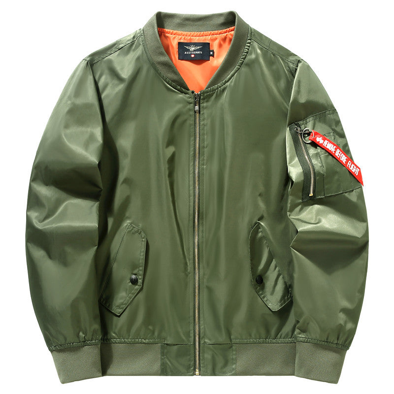 Automne et hiver pour hommes, sport, pilote Air Force One MA1
- Men's autumn and winter, sports, Air Force One MA1 pilot