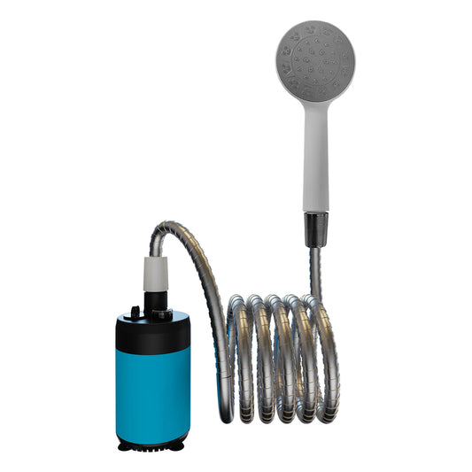 Douche portable pour camping, douche d'extérieur, douche électrique portative alimentée par batterie
- Portable Shower Camping Outdoor Shower Handheld Electric Shower Battery Powered