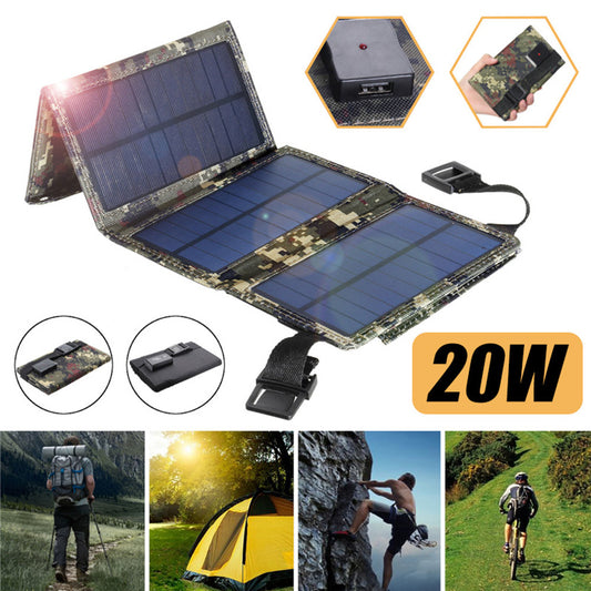 Chargeur solaire portable pliable 20 W 8 W 5 V USB pour téléphone portable d'extérieur
-20W Solar Foldable Bag 8W 5V Usb Outdoor Mobile Phone Portable Solar Charger