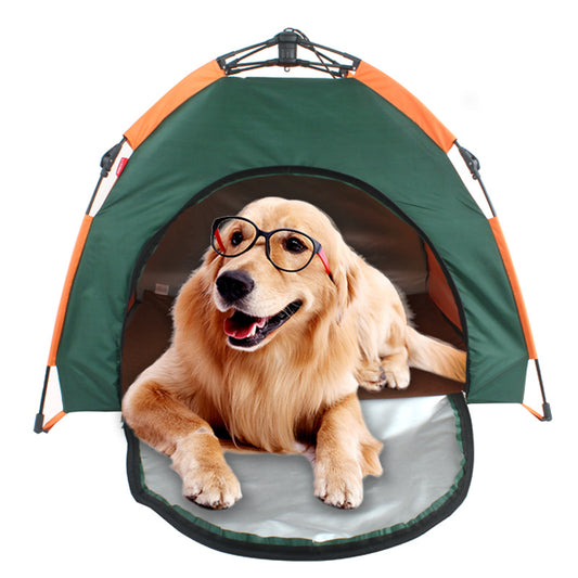 Tente d'extérieur pour animaux de compagnie, niche pliable automatique pour chat et chien, résistante à la pluie et au soleil
- Outdoor Pet Tent Automatic Foldable Cat House Dog Kennel Rain Proof and Sun Proof