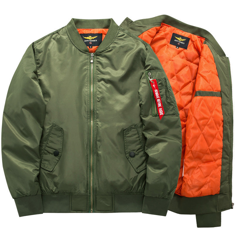 Automne et hiver pour hommes, sport, pilote Air Force One MA1
- Men's autumn and winter, sports, Air Force One MA1 pilot